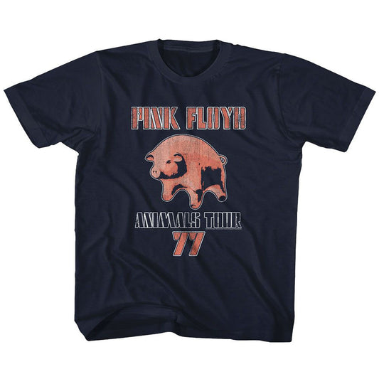 Pink Floyd Tour77 Youth T-shirt Front