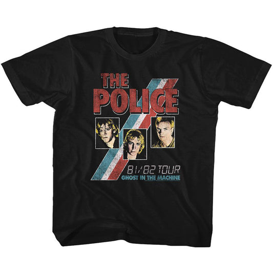 Police Ghost In The Machine Youth T-shirt Front