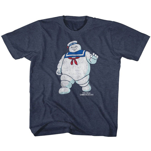 Ghostbusters Mr Stay Puft 2 Youth T-shirt Front