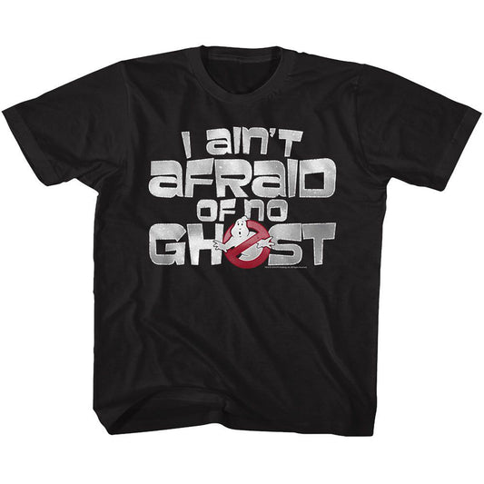Ghostbusters Ain't Afraid Youth T-shirt Front