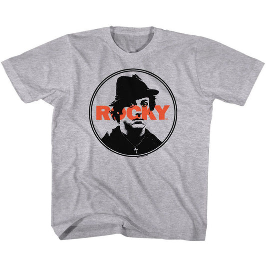 Rocky Stamped Youth T-shirt Front