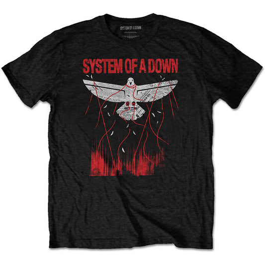 System Of A Down Dove Overcome Slim Fit T-shirt Front