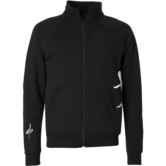 Thrice Side Print Track Jacket Jogger Sweatshirt Front
