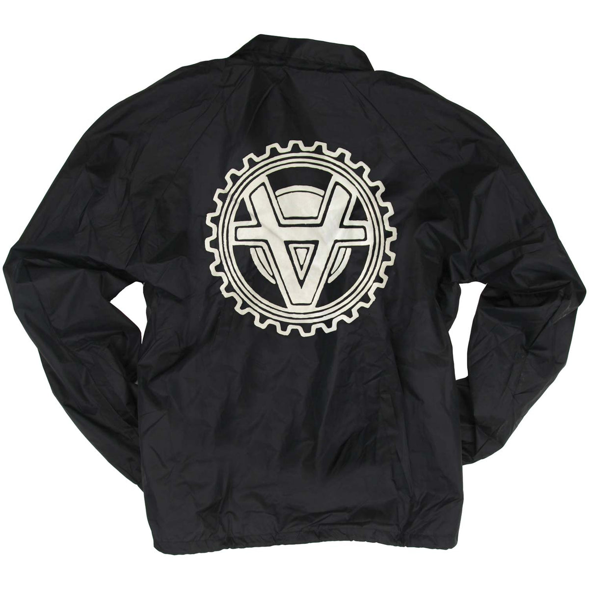 Vandals Logo Lined Windbreaker Jacket Windbreaker Back