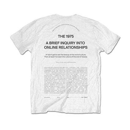 1975 ABIIOR Welcome Welcome (Back Print) Slim Fit T-shirt Back