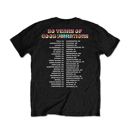 Beach Boys Good Vibes Tour (Back Print) Slim Fit T-shirt Back