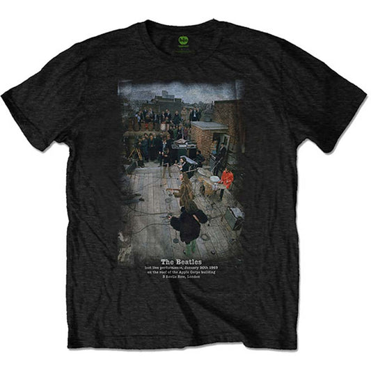 Beatles 3 Savile Row (Back Print) Slim Fit T-shirt Front
