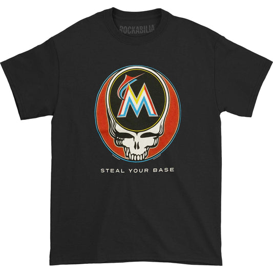 Grateful Dead Miami Marlins Steal Your Base T-shirt Front