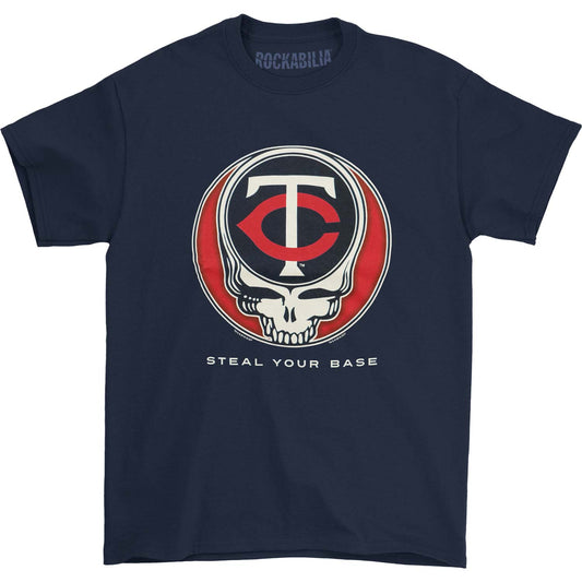 Grateful Dead Minnesota Twins Steal Your Base T-shirt Front