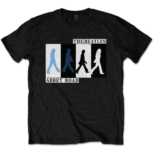 Beatles Abbey Road Colours Crossing Slim Fit T-shirt Front