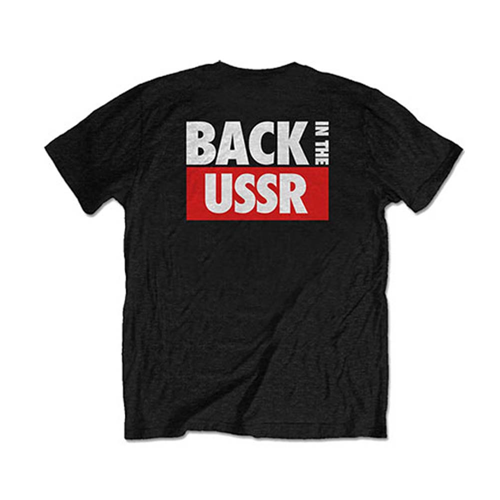Beatles Back in the USSR (Back Print) Slim Fit T-shirt Back