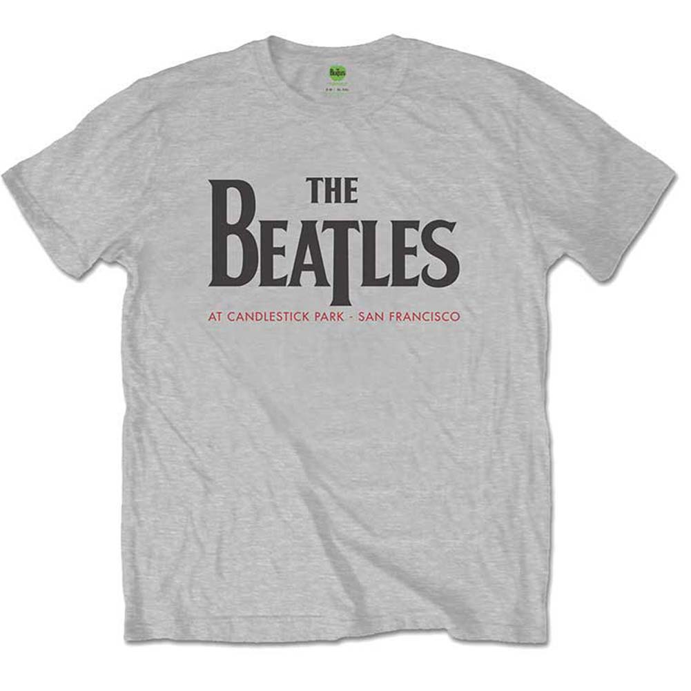 Beatles Candlestick Park (Back Print) Slim Fit T-shirt Front