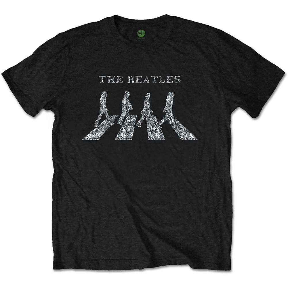 Beatles Crossing (Diamante) Slim Fit T-shirt Front