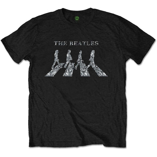Beatles Crossing (Diamante) Slim Fit T-shirt Front