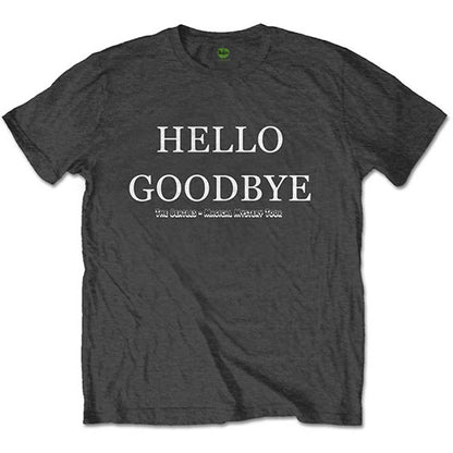 Beatles Hello, Goodbye (Back Print) Slim Fit T-shirt Front