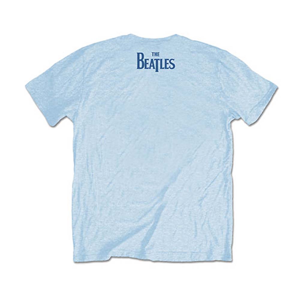 Beatles I've Just Seen A Face (Back Print) Slim Fit T-shirt Back