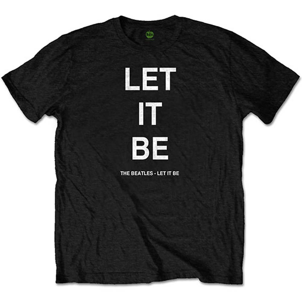 Beatles Let It Be (Back Print) Slim Fit T-shirt Front