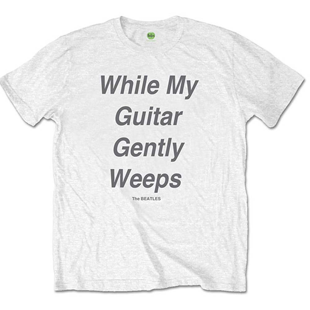 Beatles My Guitar Gently Weeps (Back Print) Slim Fit T-shirt Front