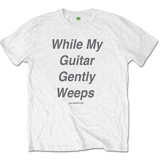 Beatles My Guitar Gently Weeps (Back Print) Slim Fit T-shirt Front