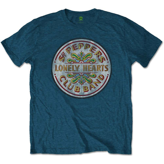 Beatles Sgt Pepper Drum T-shirt Front