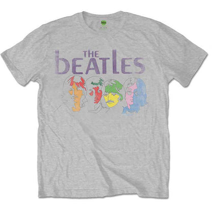 Beatles White Album Back (Back Print) Slim Fit T-shirt Front
