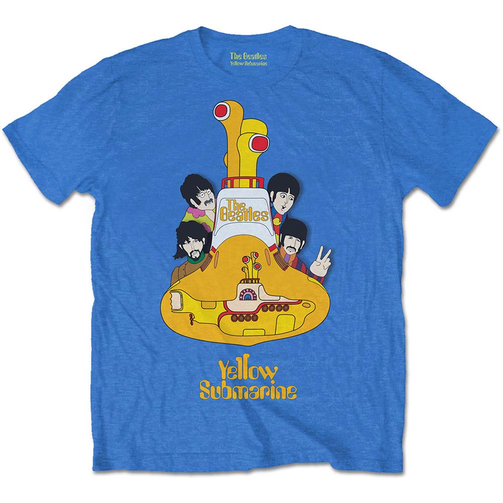 Beatles Yellow Submarine Sub Sub Slim Fit T-shirt Front