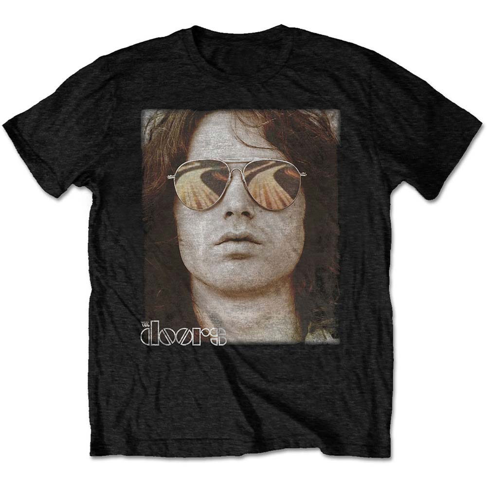 Doors Jim Face Slim Fit T-shirt Front