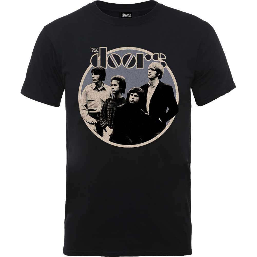 Doors Retro Circle Slim Fit T-shirt Front