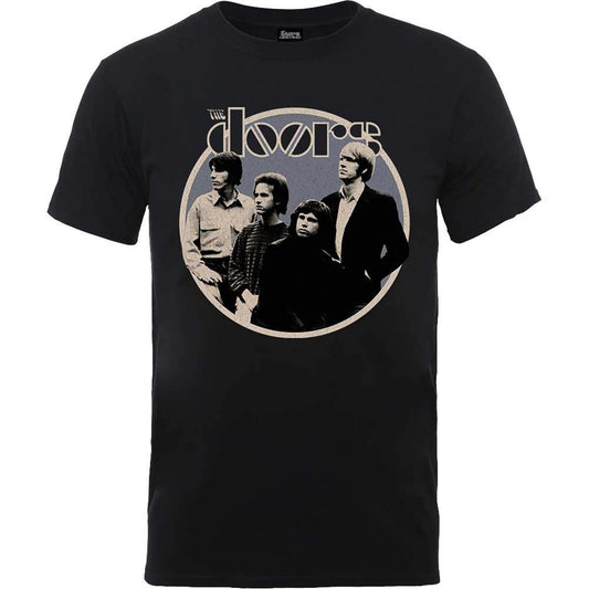 Doors Retro Circle Slim Fit T-shirt Front