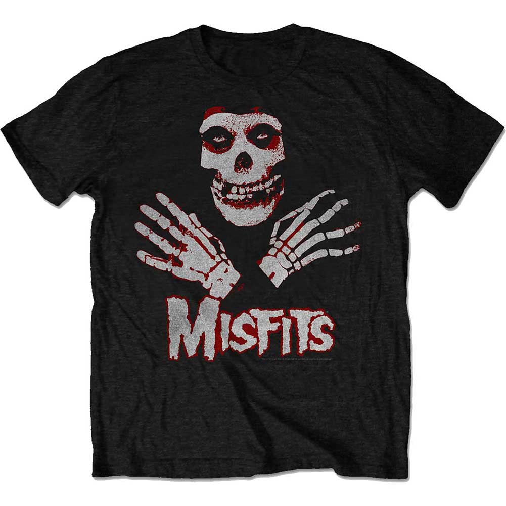 Misfits Hands Slim Fit T-shirt Front