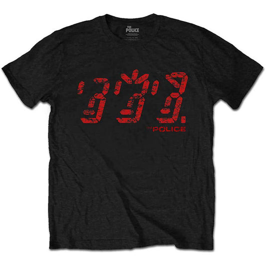 Police Vintage Ghost T-shirt Front