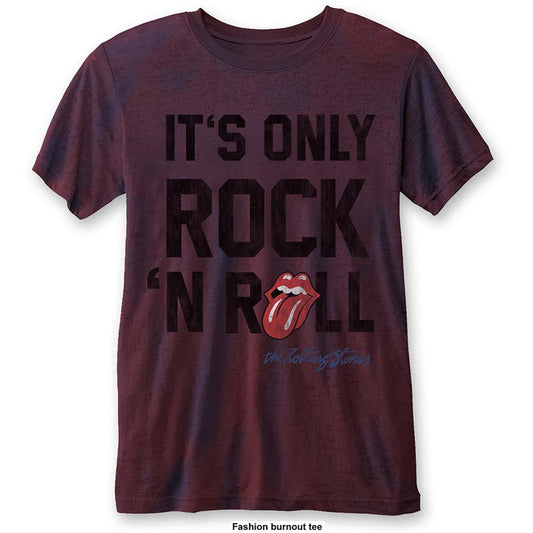Rolling Stones It's Only Rock n' Roll (Burn Out) Vintage T-shirt Front