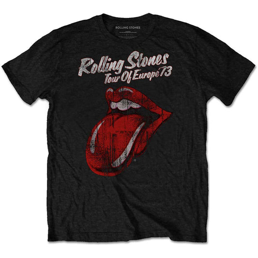 Rolling Stones 73 Tour Slim Fit T-shirt Front