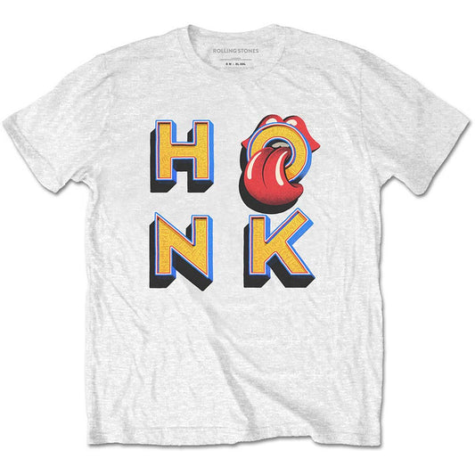 Rolling Stones Honk Letters Slim Fit T-shirt Front