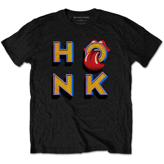 Rolling Stones Honk Letters Slim Fit T-shirt Front