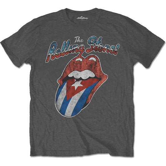 Rolling Stones Rocks Off Cuba Slim Fit T-shirt Front