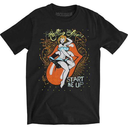 Rolling Stones Start me up Slim Fit T-shirt Front
