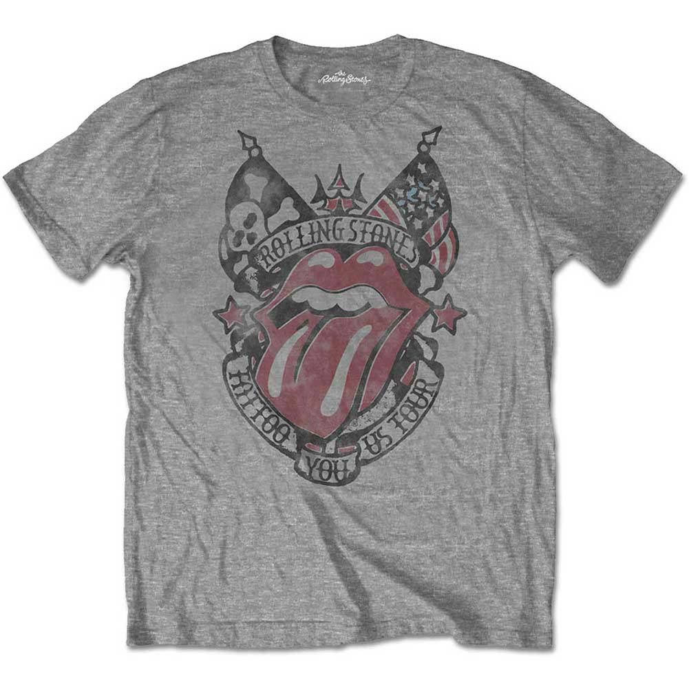 Rolling Stones Tattoo You US Tour (Soft-Hand Inks) Slim Fit T-shirt Front