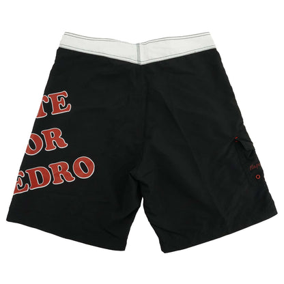 Napoleon Dynamite Vote For Pedro Polyester Board Shorts Board Shorts Back