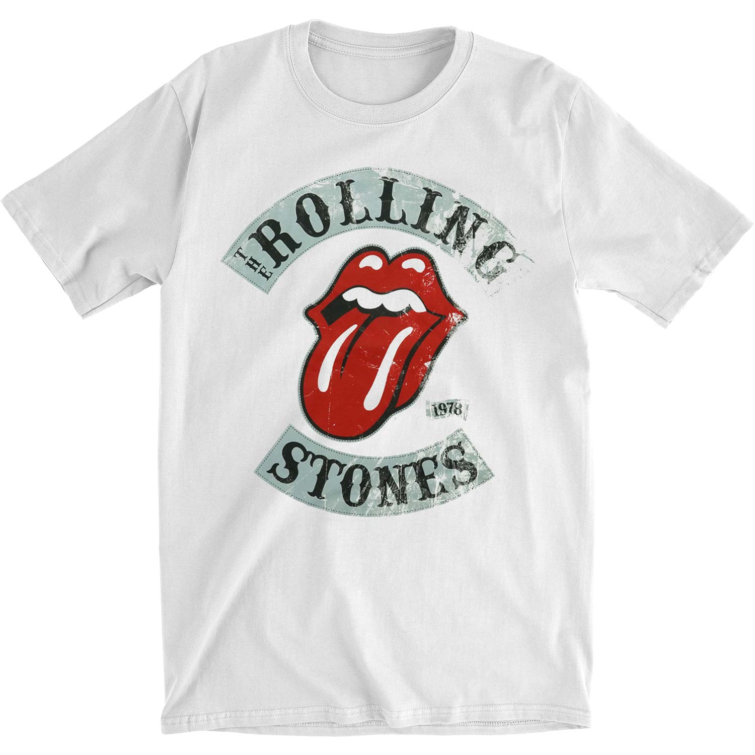 Rolling Stones Tour 78 Slim Fit T-shirt Front