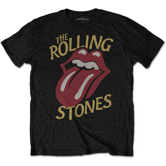 Rolling Stones Vintage Typeface Slim Fit T-shirt Front