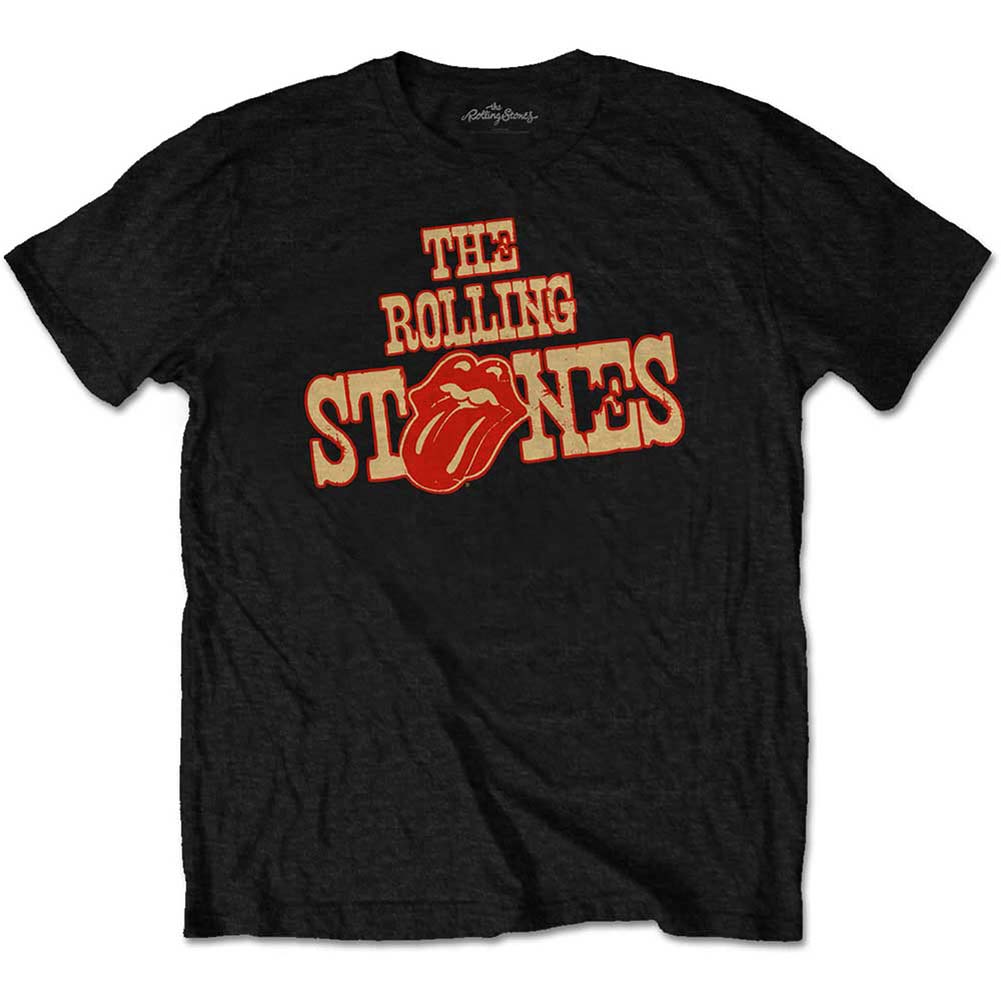 Rolling Stones Wild West Logo Slim Fit T-shirt Front