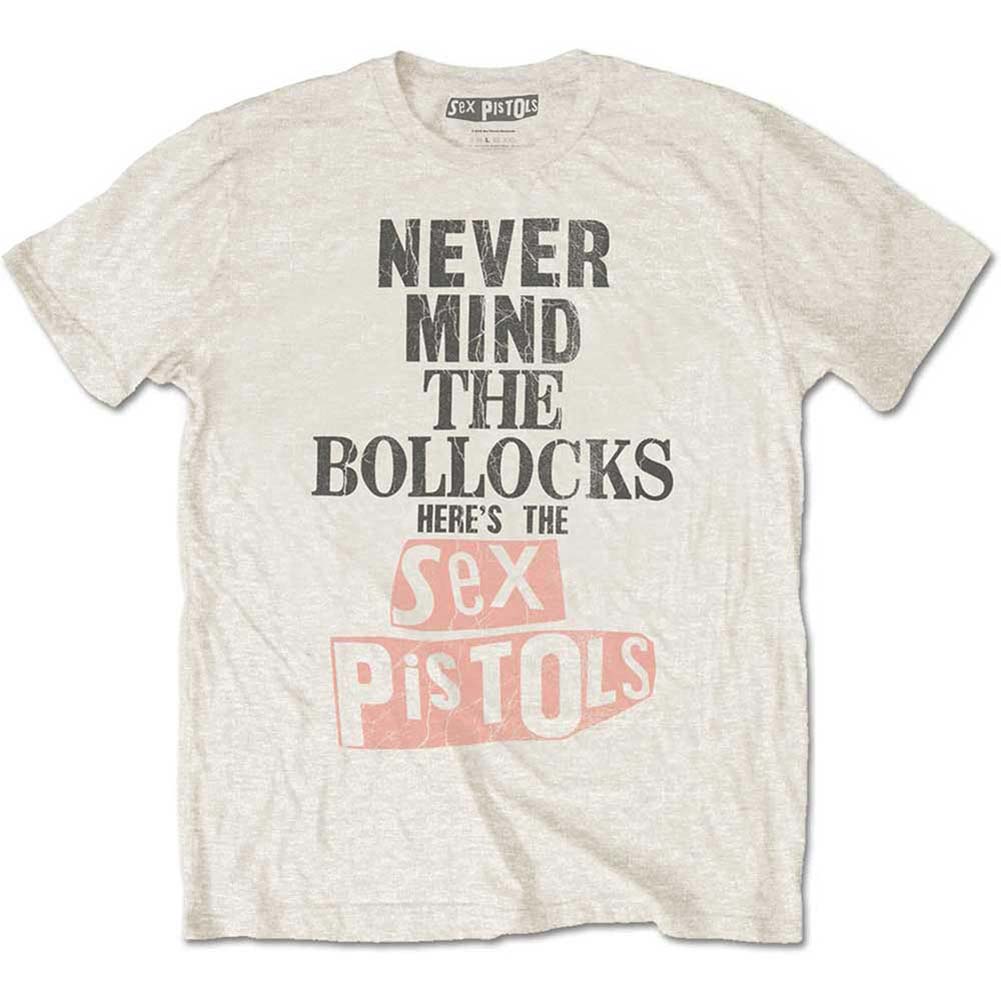 Sex Pistols Bollocks Distressed Slim Fit T-shirt Front