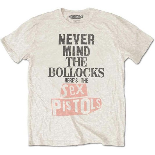 Sex Pistols Bollocks Distressed Slim Fit T-shirt Front