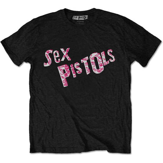 Sex Pistols Multi-Logo Slim Fit T-shirt Front
