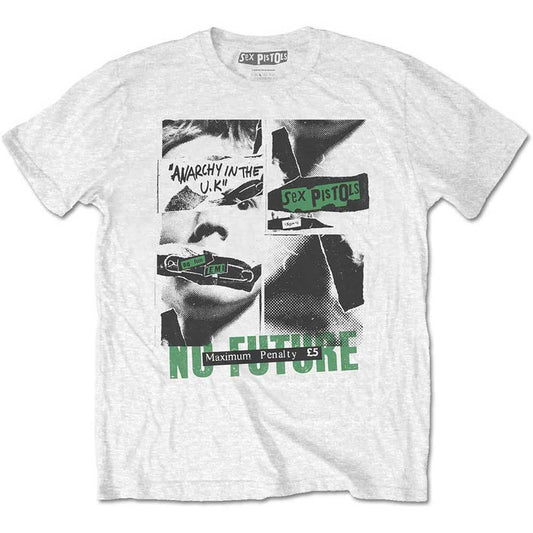 Sex Pistols No Future Slim Fit T-shirt Front