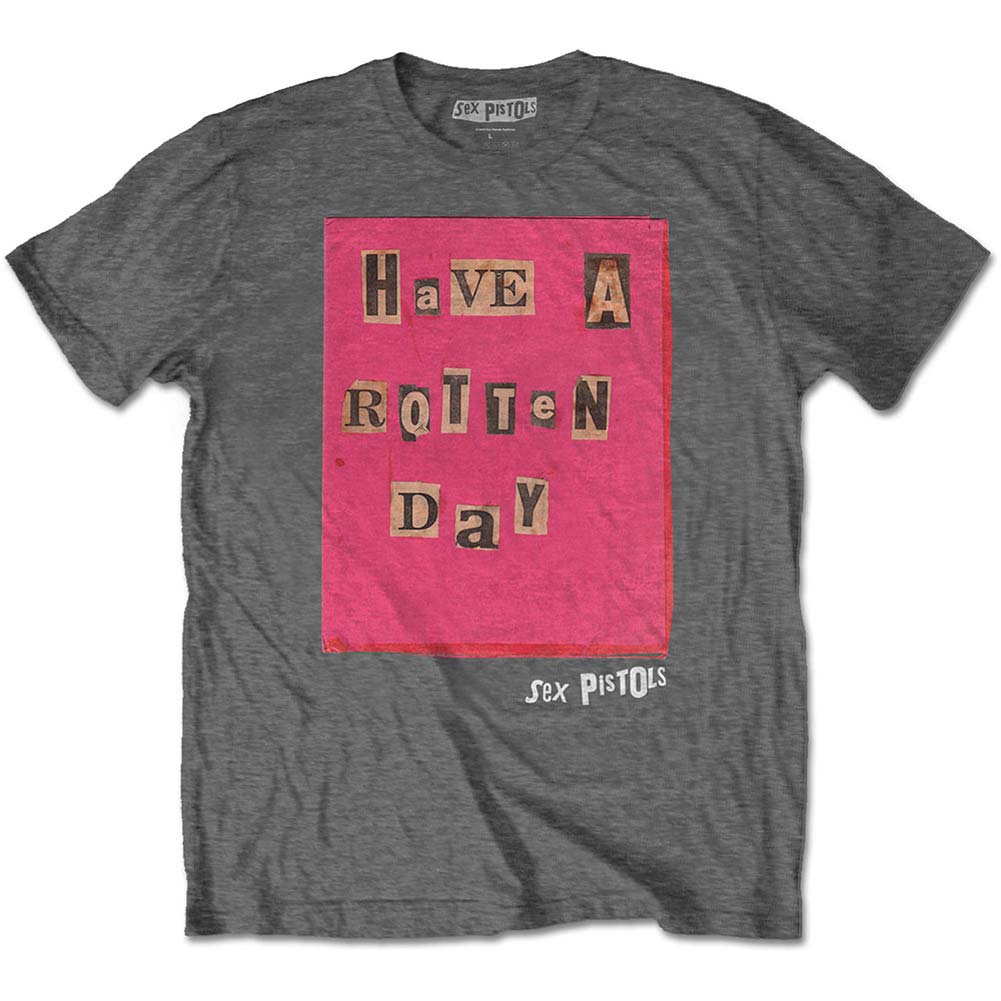 Sex Pistols Rotten Day Slim Fit T-shirt Front