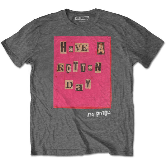 Sex Pistols Rotten Day Slim Fit T-shirt Front