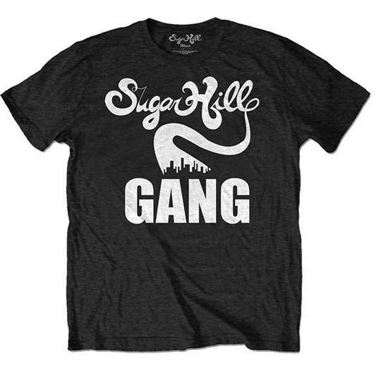 Sugar Hill Gang Rappers Delight Tour (Back Print) Slim Fit T-shirt Front