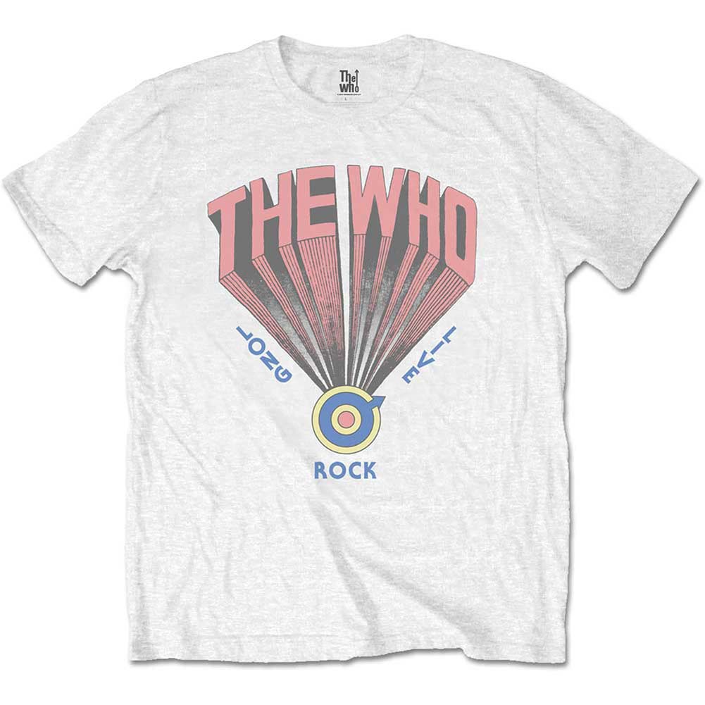Who Long Live Rock Slim Fit T-shirt Front